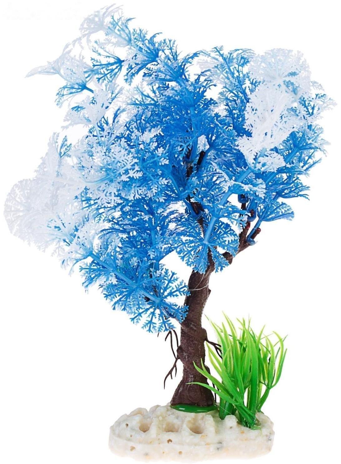 Растение искусственное аквариумное, 24 х 21 х 5 см