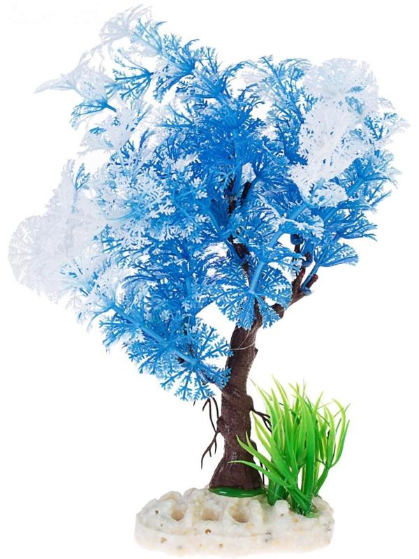 Растение искусственное аквариумное, 24 х 21 х 5 см