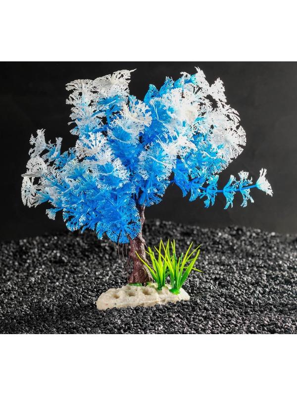 Растение искусственное аквариумное, 24 х 21 х 5 см