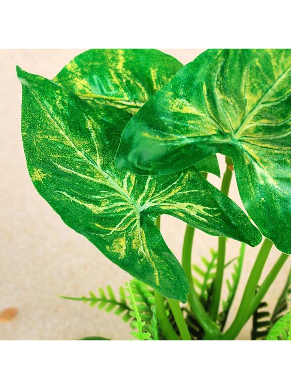 Растение искусственное аквариумное, 11,5 х 11,5 х 14,5 см