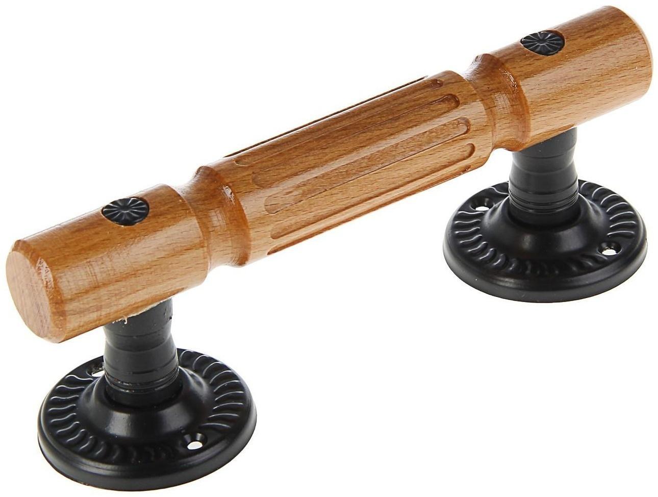 Ручка-скоба Винтаж-2 РС140-S, цвет черный матовый