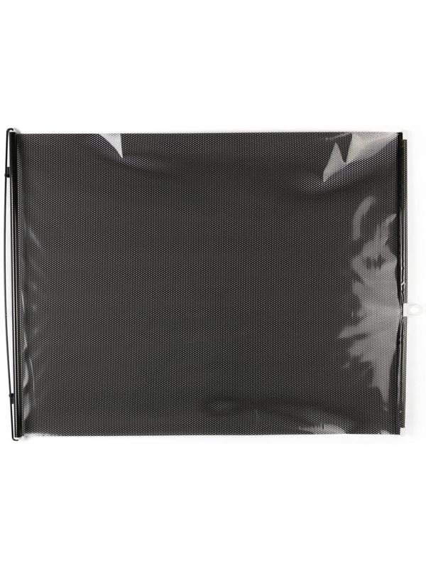 Автомобильная шторка на стекло, раздвижная 68×125 см, цвет черный