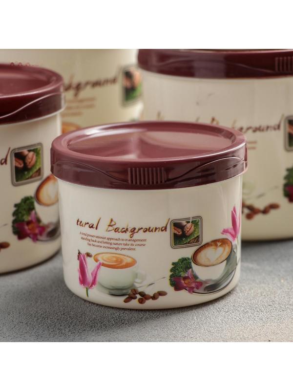 Набор банок для сыпучих продуктов, 6 шт: 0,15 л, 0,3 л, 0,4 л, 0,5 л, 0,8 л, 1 л, МИКС