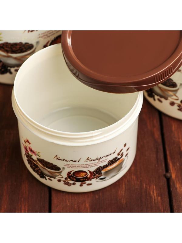 Набор банок для сыпучих продуктов, 6 шт: 0,15 л, 0,3 л, 0,4 л, 0,5 л, 0,8 л, 1 л, МИКС