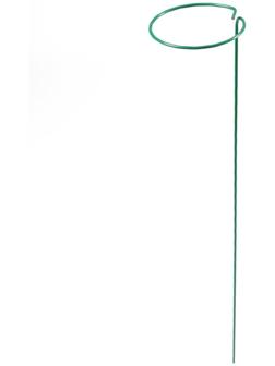 Кустодержатель для цветов, d = 20 см, h = 70 см, ножка d = 0.3 см, металл, зелёный