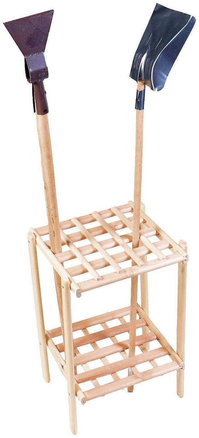 Держатель для садового инвентаря, напольный, под 20 инструментов