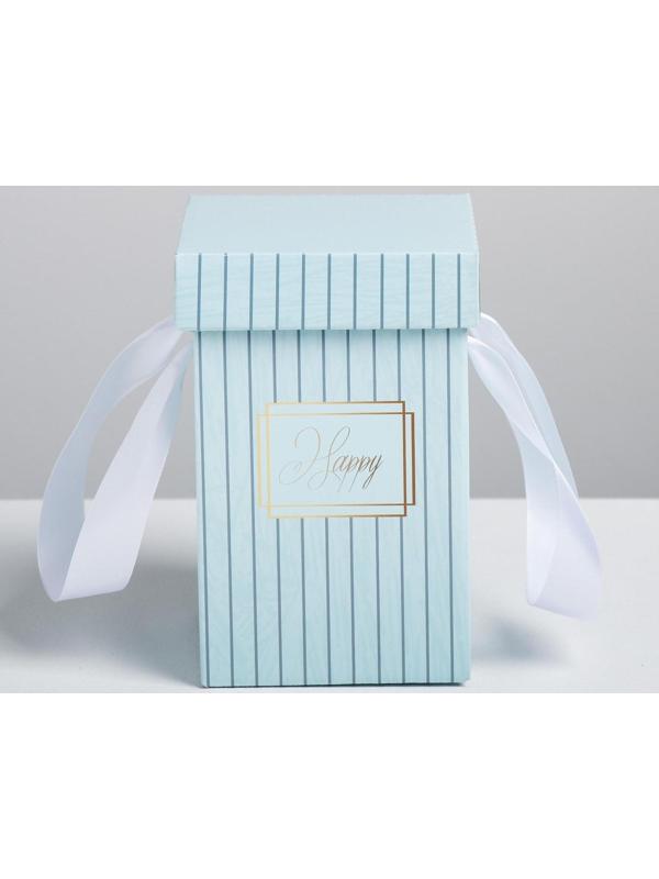 Коробка складная «Счастье», 10 × 18 см