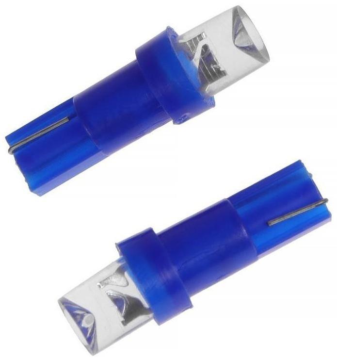 Лампа светодиодная KS, T5, 12 В, синяя