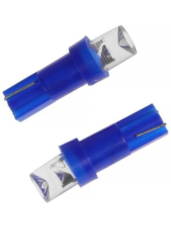 Лампа светодиодная KS, T5, 12 В, синяя