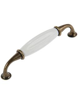 Ручка скоба STYLISH Ceramics 003, керамическая 128 мм, цвет бронза