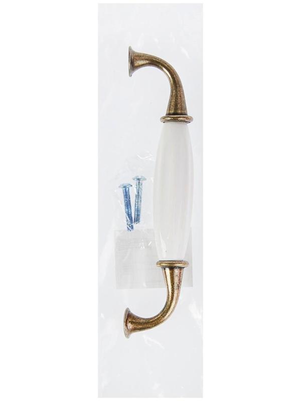 Ручка скоба STYLISH Ceramics 003, керамическая 128 мм, цвет бронза