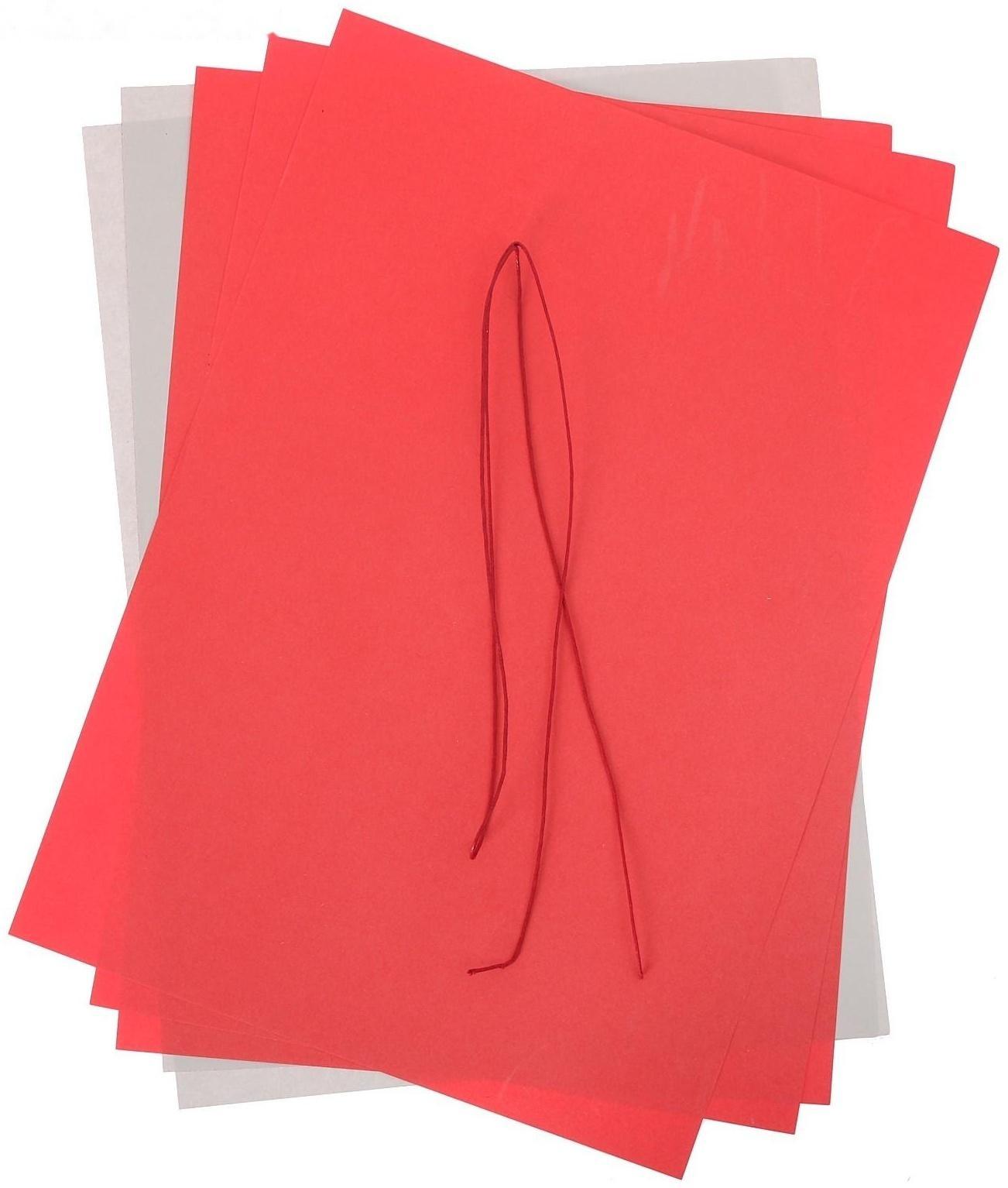 Бумажные украшения на ёлочку «В преддверии Нового Года», набор для декора, 21 × 29,7 см