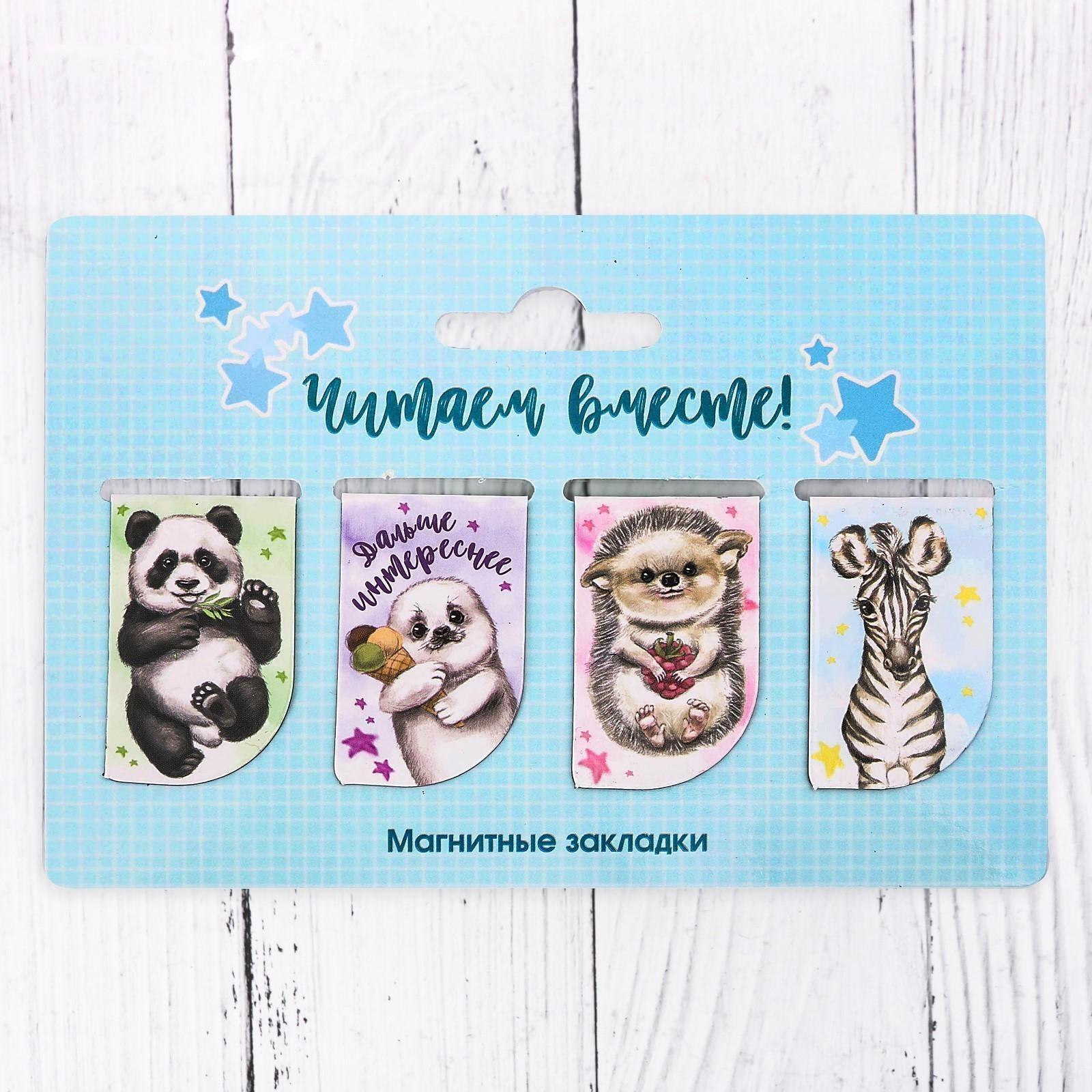 Набор магнитных закладок 
