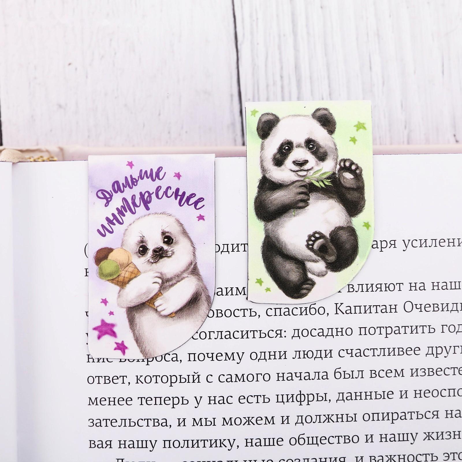 Набор магнитных закладок 