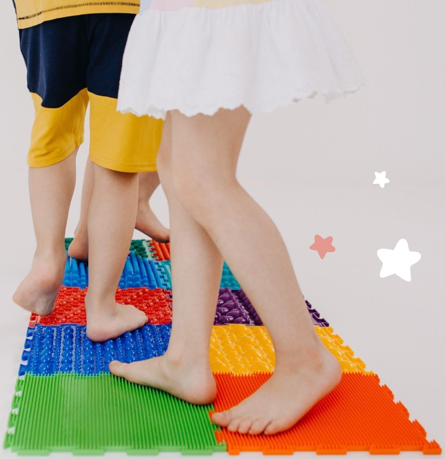 Модульный массажный коврик ОРТОДОН, набор №7 «Бодрость»