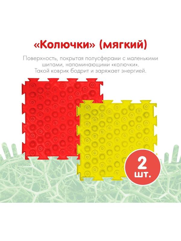 Модульный массажный коврик ОРТОДОН, набор №7 «Бодрость»