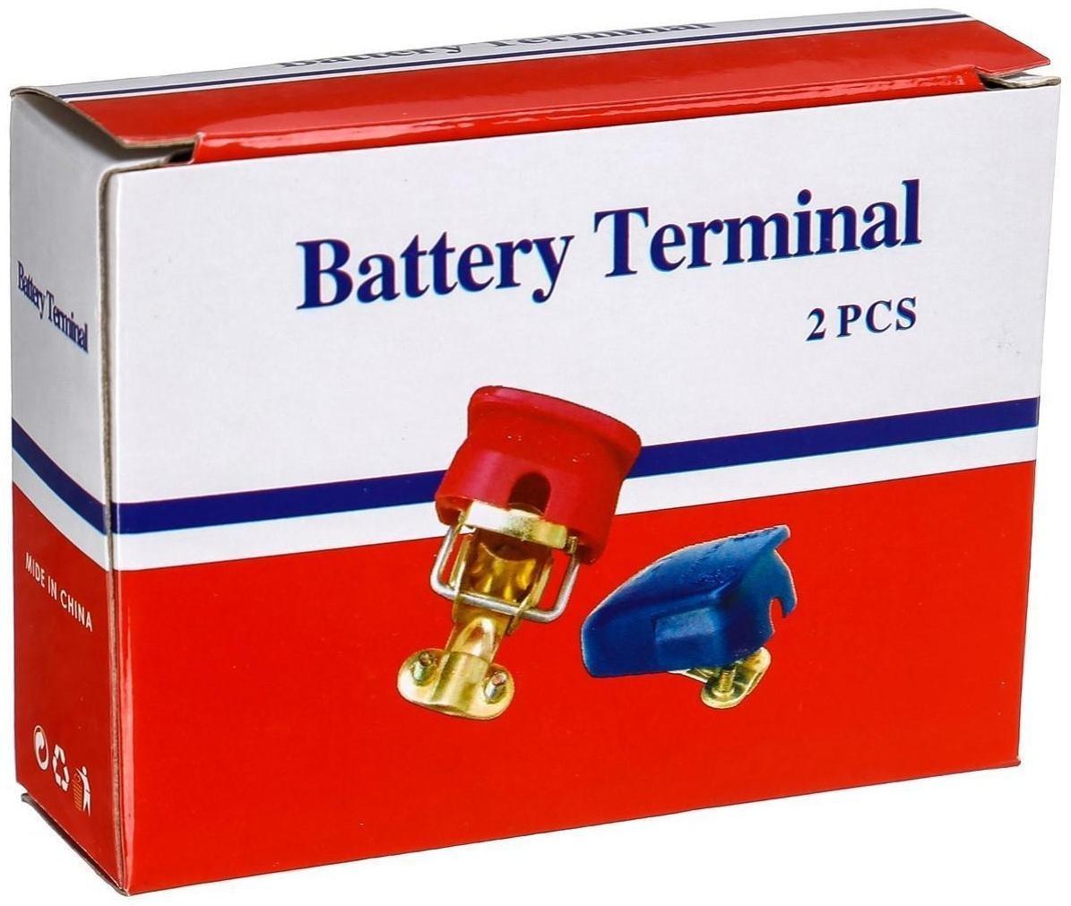 Клемма АКБ универсальная, быстросъемная, набор 2 шт, K-009