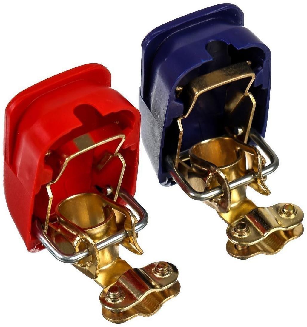 Клемма АКБ универсальная, быстросъемная, набор 2 шт, K-009