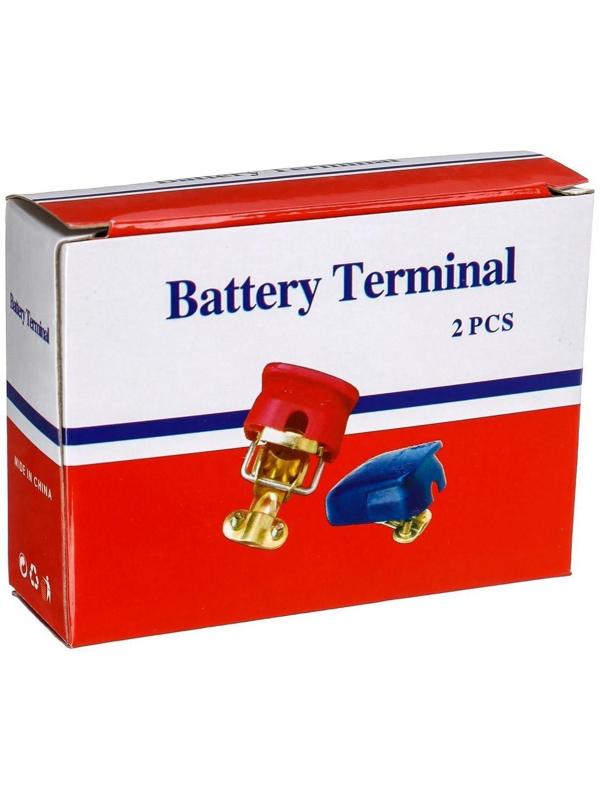 Клемма АКБ универсальная, быстросъемная, набор 2 шт, K-009