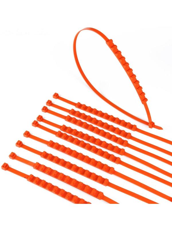 Противобуксовочные хомуты, усиленные, R13-R18, 2×91 см, набор 10 шт