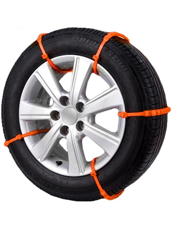 Противобуксовочные хомуты, усиленные, R13-R18, 2×91 см, набор 10 шт