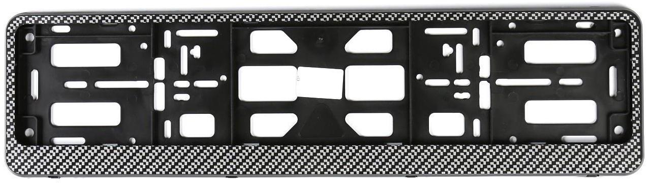 Рамка для автомобильного номера, книжка, графит