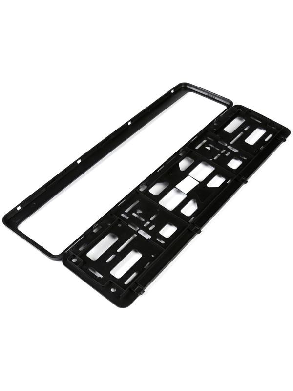 Рамка для автомобильного номера, книжка, графит