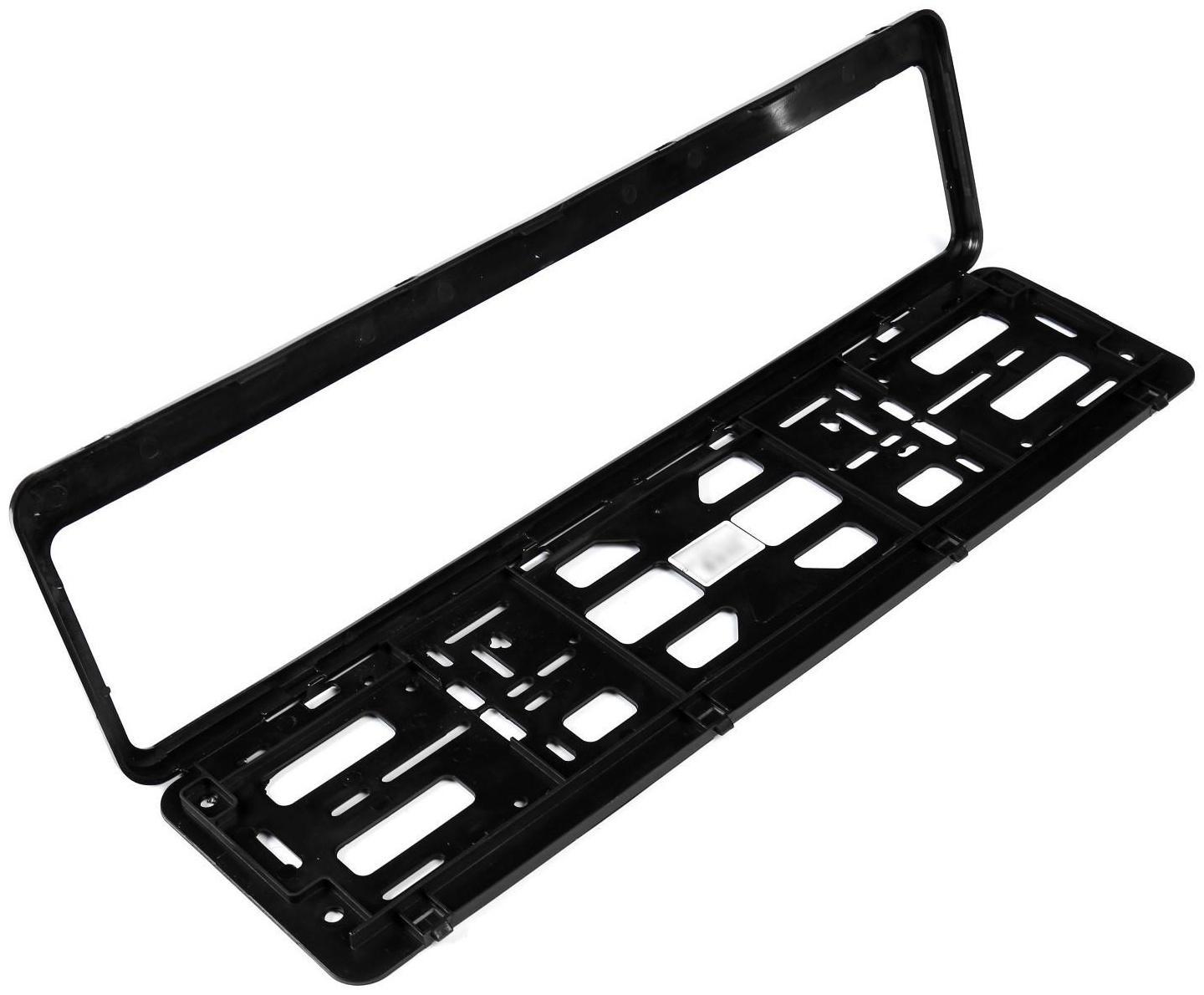 Рамка для автомобильного номера, книжка, хохлома