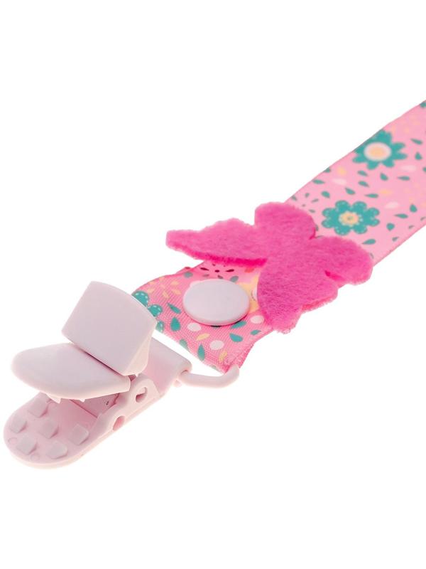 Держатель для пустышки, ниблера «Бабочка» на ленте