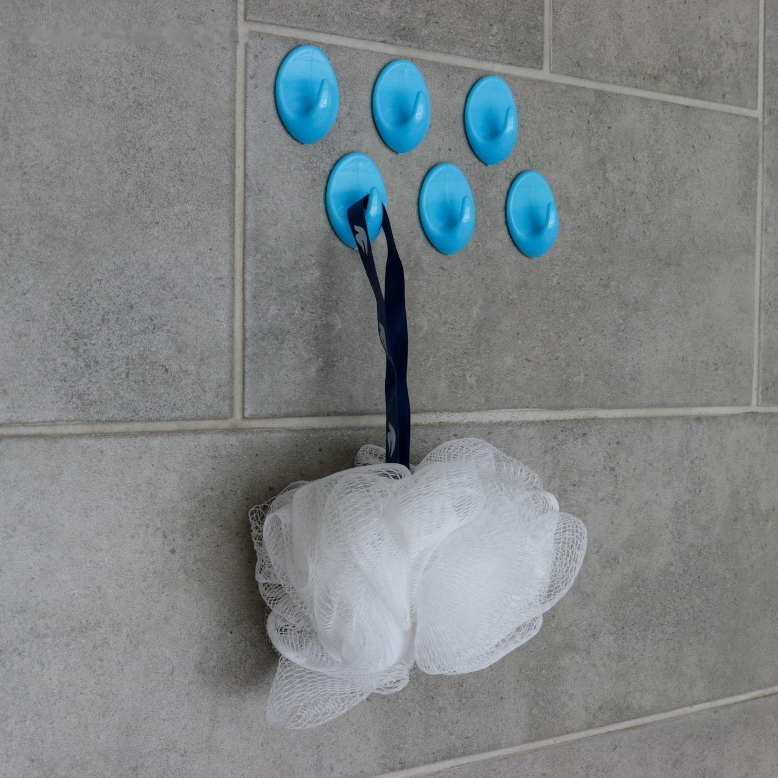 Крючок на липучке Доляна «Овал. Классик», 6 шт, цвет МИКС