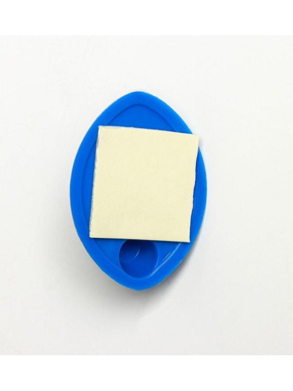 Крючок на липучке Доляна «Овал. Классик», 6 шт, цвет МИКС