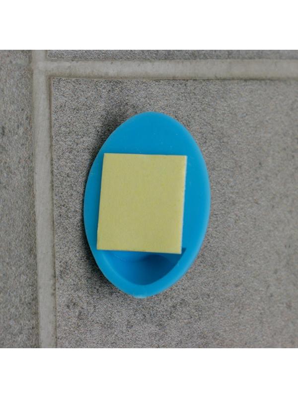 Крючок на липучке Доляна «Овал. Классик», 6 шт, цвет МИКС