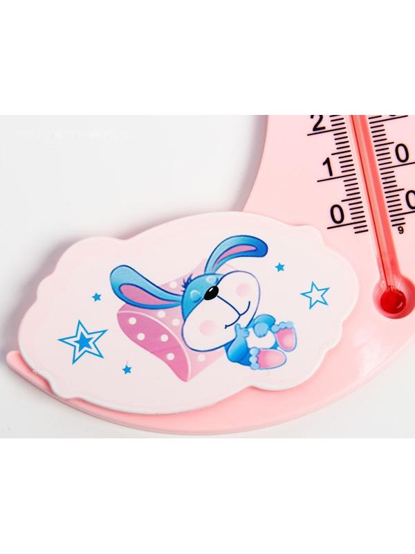 Термометр универсальный детский, цвет розовый, рисунок МИКС