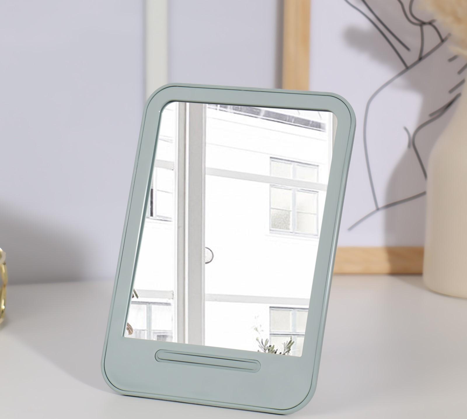 Зеркало настольное, зеркальная поверхность 11,5 × 15 см, цвет МИКС