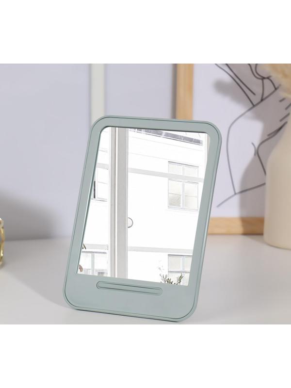 Зеркало настольное, зеркальная поверхность 11,5 × 15 см, цвет МИКС