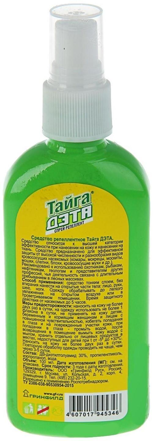 Спрей репеллентный от комаров 