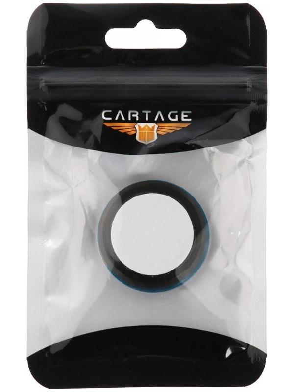 Держатель телефона Cartage, магнитный на клейкой основе, d 3 см, серебро