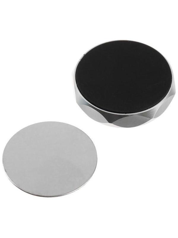 Держатель телефона Cartage, магнитный на клейкой основе, 8 граней, черный