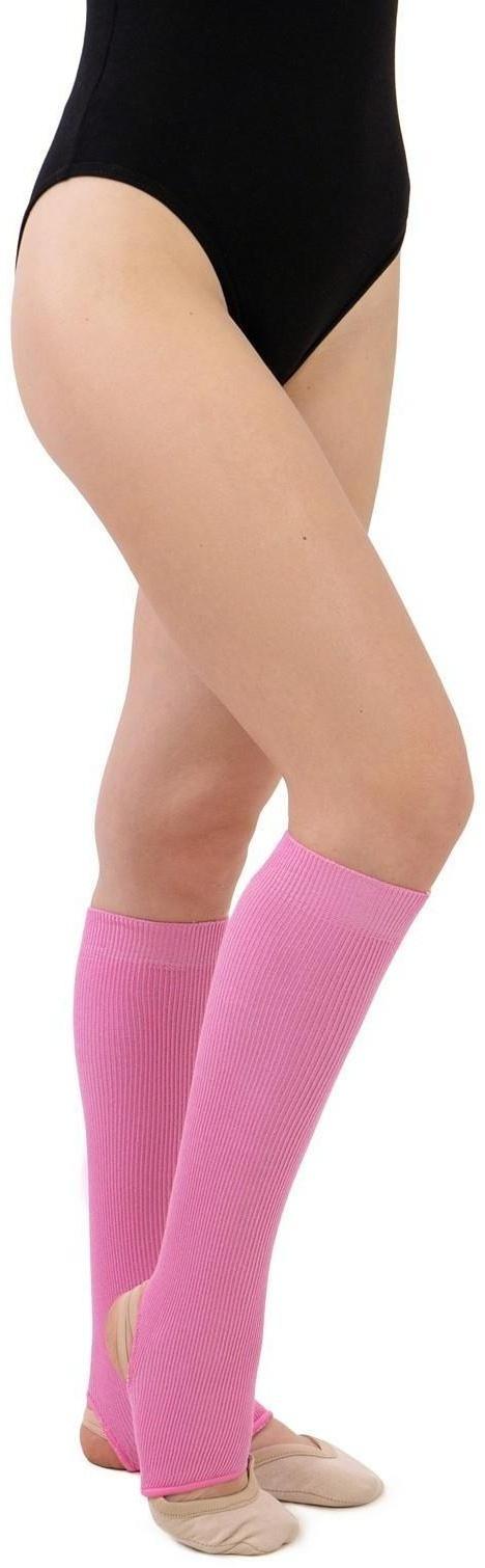 Гетры для танцев №5, без носка и пятки, L= 40 см, цвет розовый