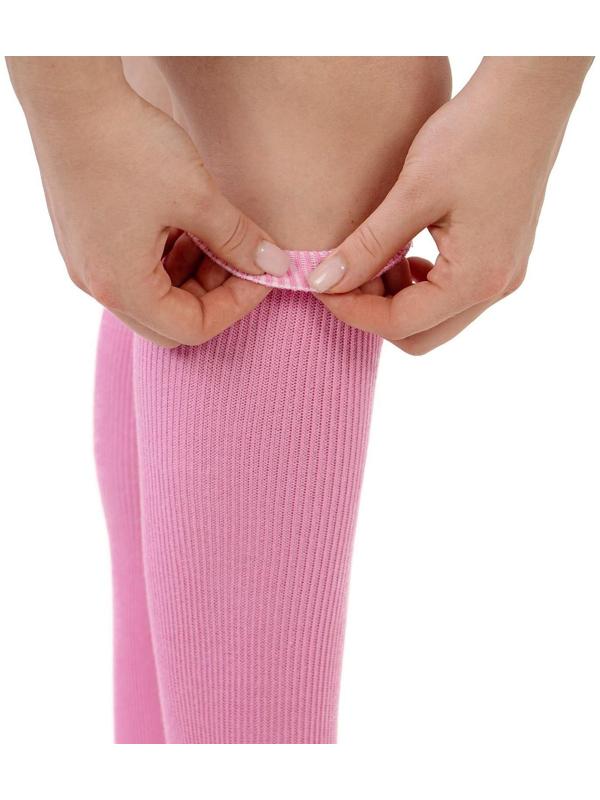 Гетры для танцев №5, без носка и пятки, L= 40 см, цвет розовый