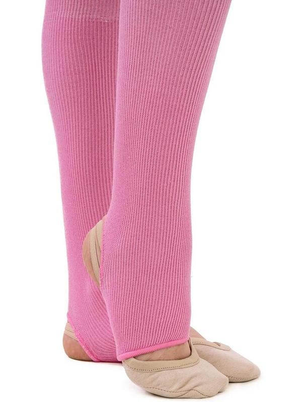 Гетры для танцев №5, без носка и пятки, L= 40 см, цвет розовый