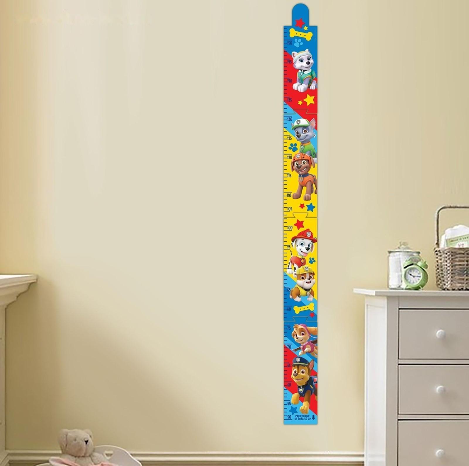 Щенячий патруль. Наклейка - ростомер Paw Patrol 