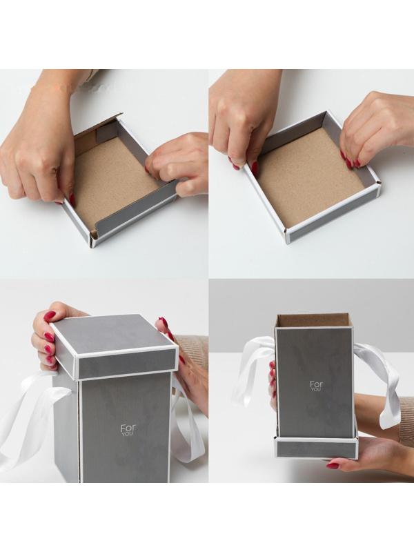 Набор коробок 3 в 1 «Счастье ждёт тебя», 10 × 18, 14 × 23, 17 × 25 см