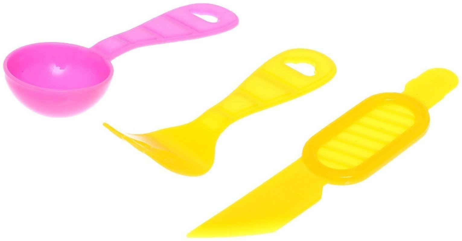 Набор для игры с пластилином «Зверюшки-печенюшки», 5 баночек с пластилином