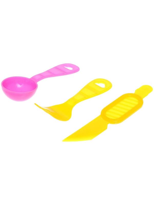 Набор для игры с пластилином «Зверюшки-печенюшки», 5 баночек с пластилином