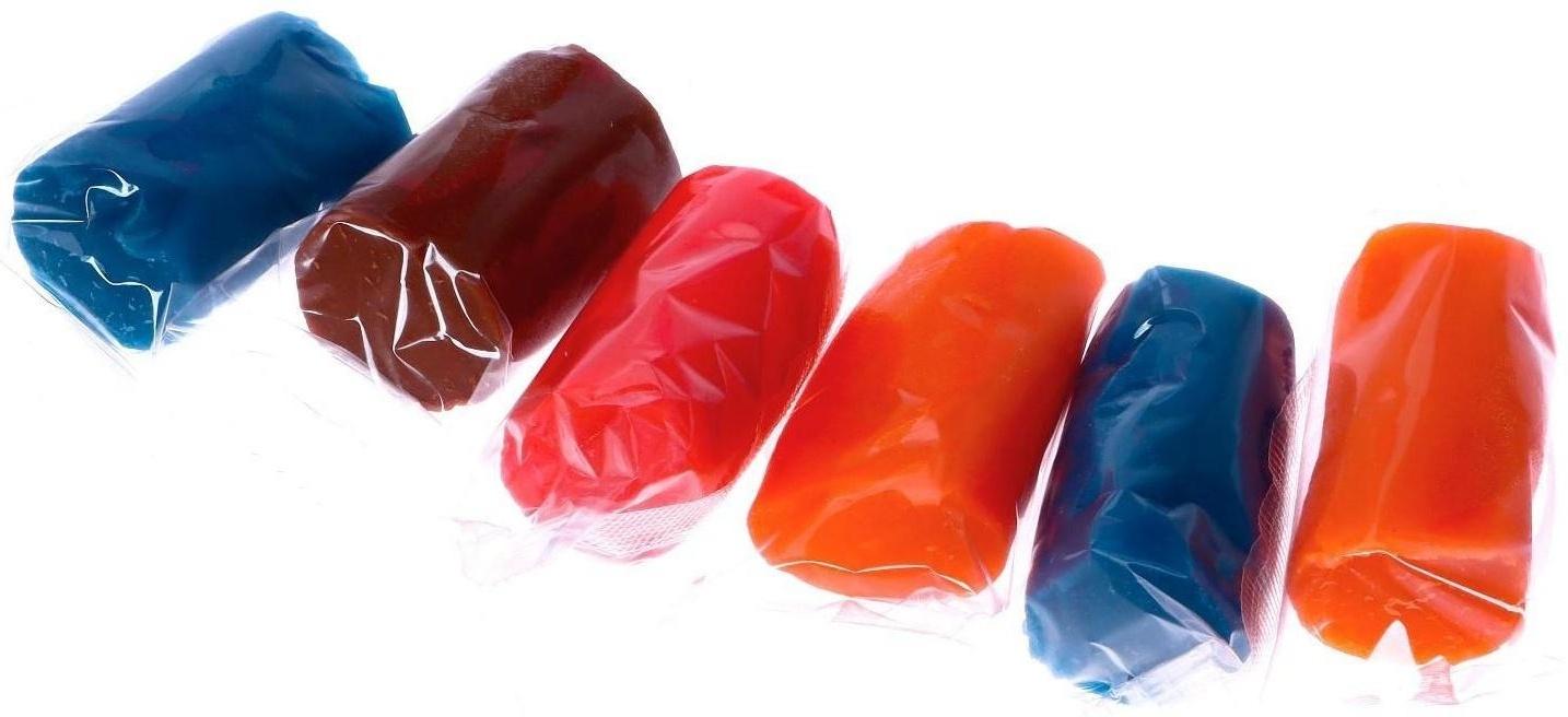 Набор для игры с пластилином «Мир динозавров», 6 баночек с пластилином