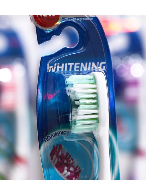 Зубная щётка Rendall Whitening, средней жёсткости, микс, 1 шт.