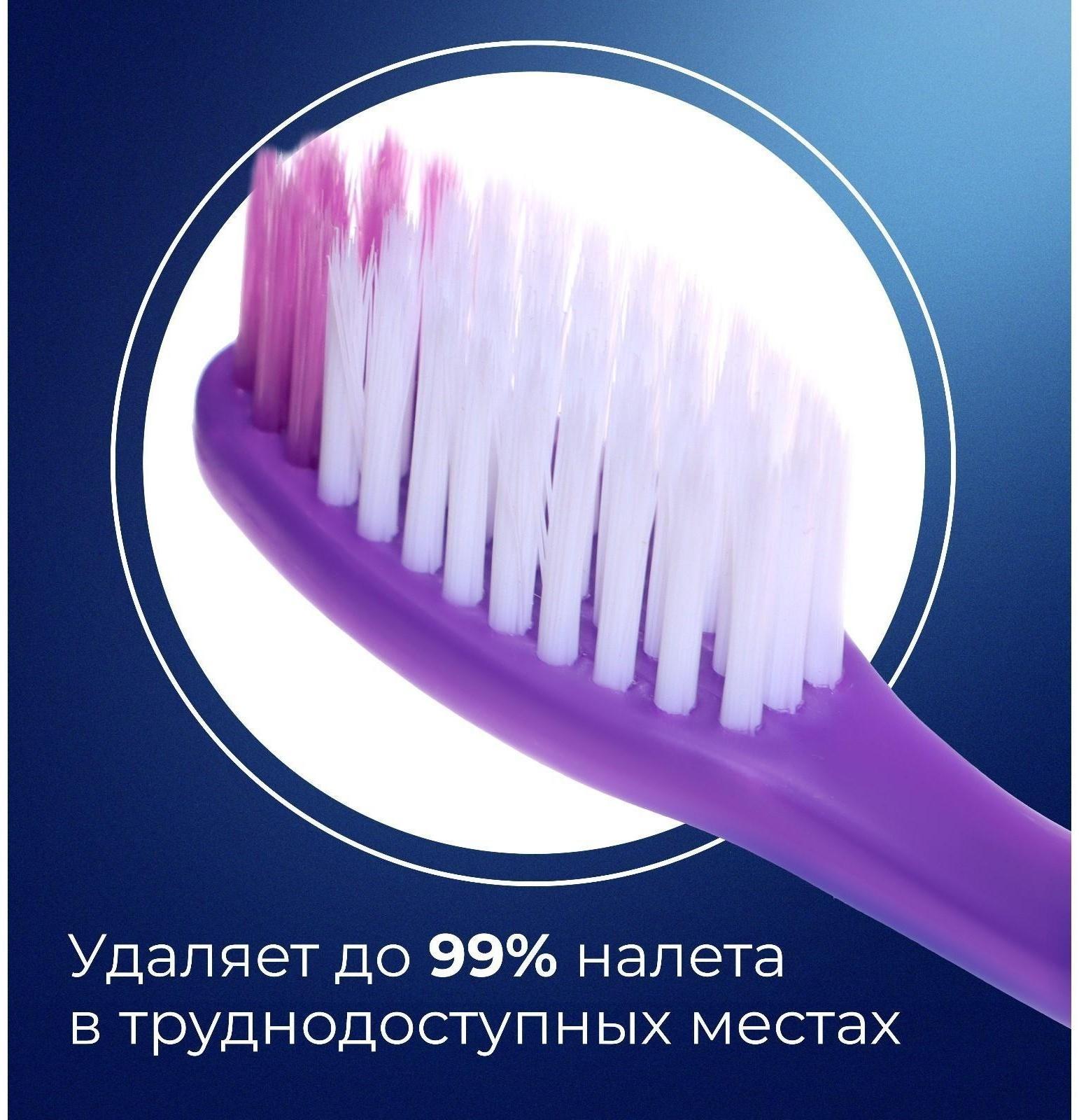 Зубная щётка Rendall Gentle, средней жёсткости, микс, 1 шт.