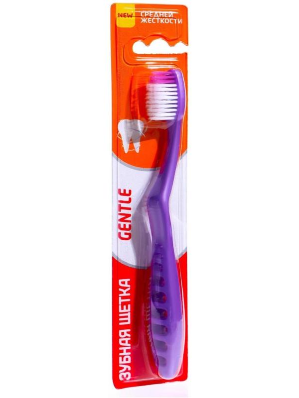 Зубная щётка Rendall Gentle, средней жёсткости, микс, 1 шт.