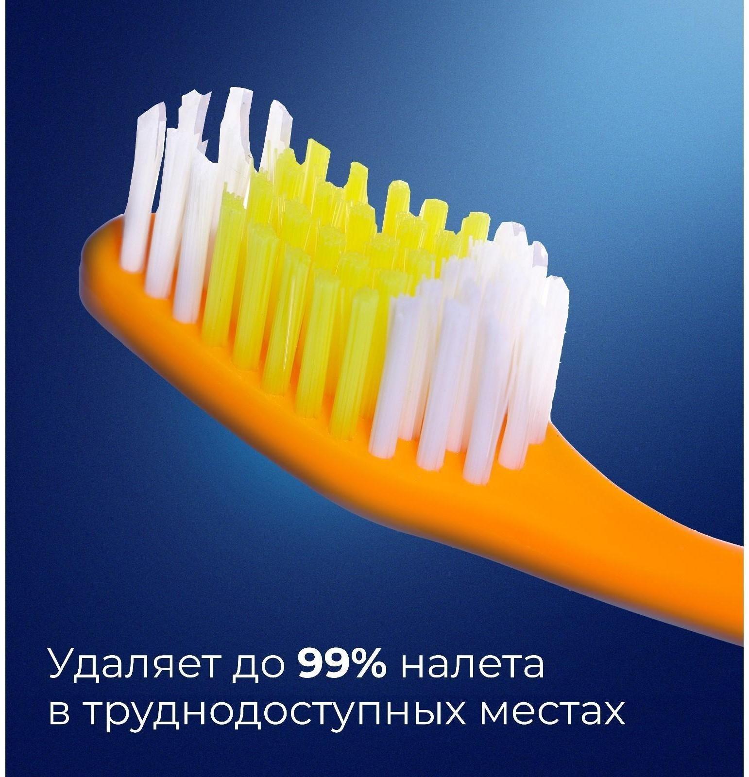 Зубная щётка Rendall One, средней жёсткости, микс, 1 шт.